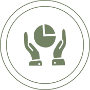 Data visualization concept graphic